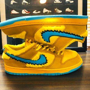 Nike SB Dunk Low X Grateful Dead Bears Opti Yellow